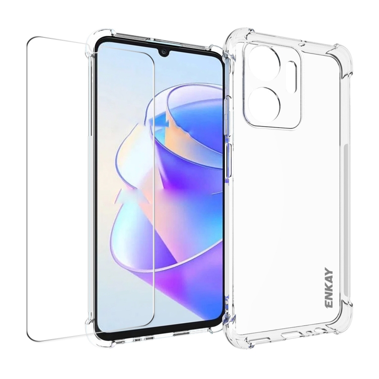 ENKAY SET Transparent cover + 2.5D zaštitno staklo Honor X7a