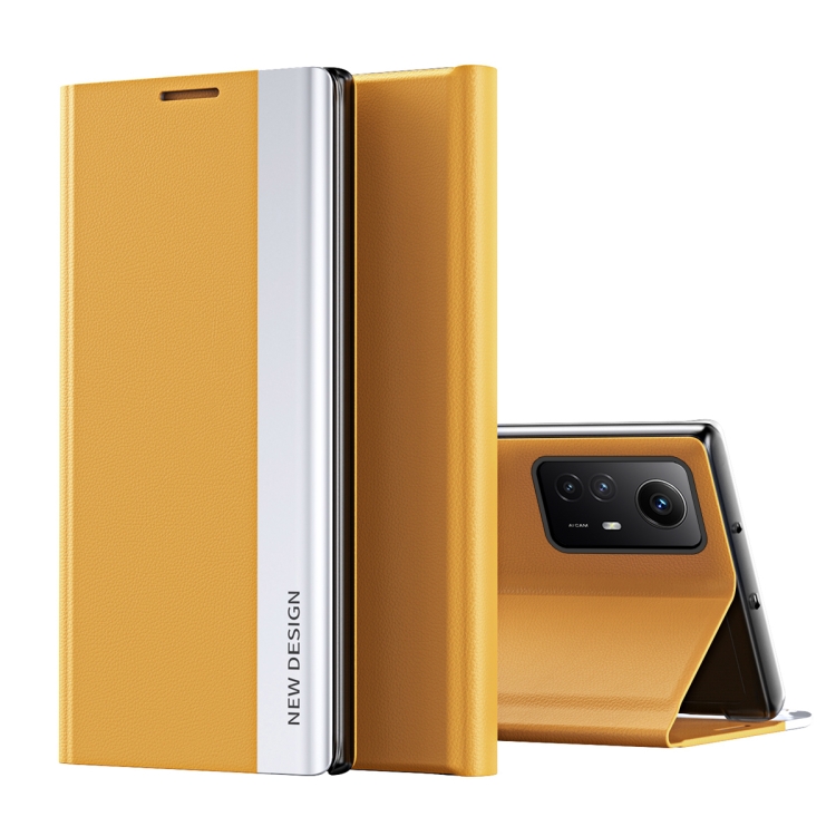 SLEEP CASE Preklopna maska Xiaomi Redmi Note 12S žuta