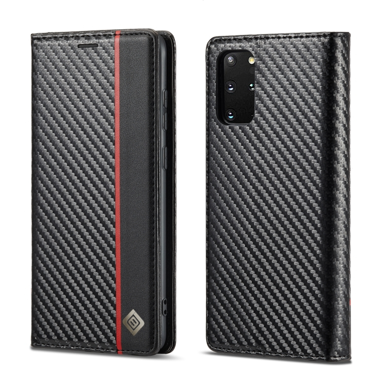IMEEKE CARBON Wallet maska Samsung Galaxy S20 FE crna