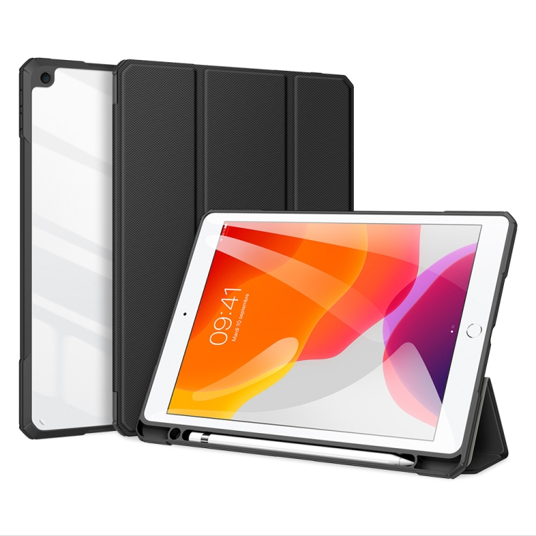 DUX TOBY Flip torbica Apple iPad 10.2 2021 / 2020 / 2019 crna